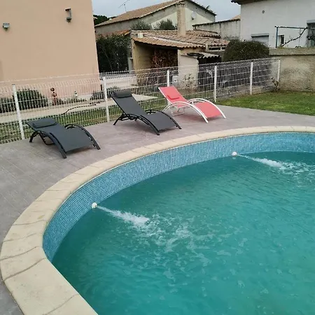 Maison familiale avec grande piscine entre Nîmes et Camargues * Garons